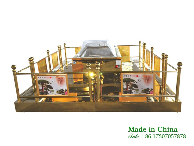 Stainless steel farewell viewing platform