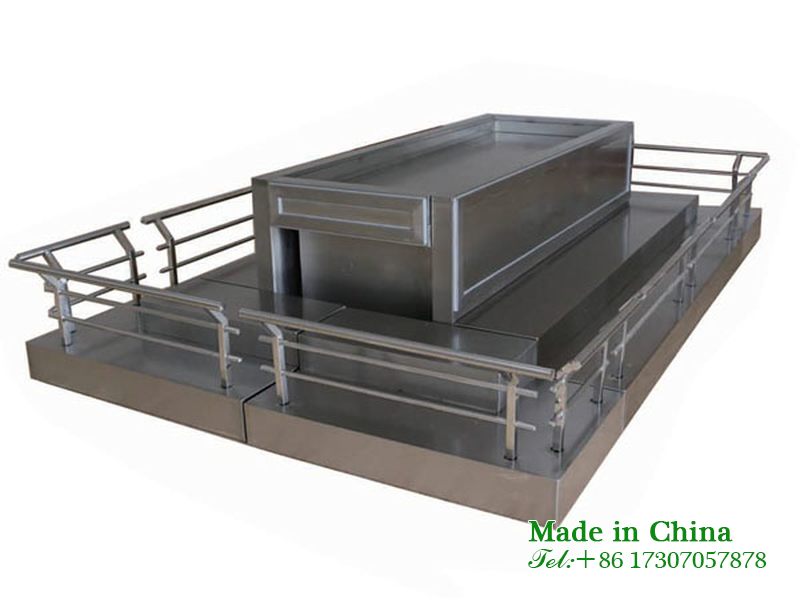 Stainless steel viewing platform